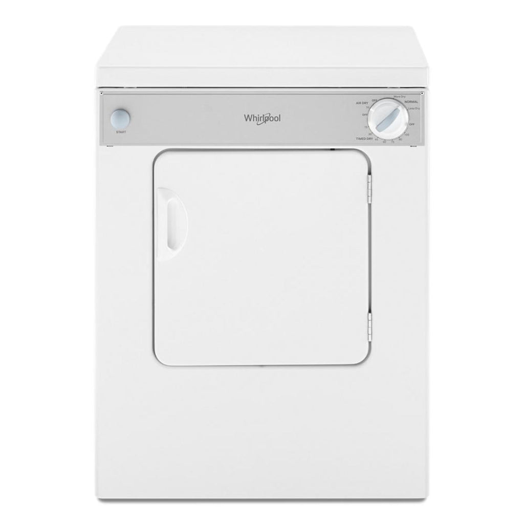 WHIRLPOOL 3.4 cu. ft. Compact Front Load Dryer with Flexible Installation White - LDR3822PQ