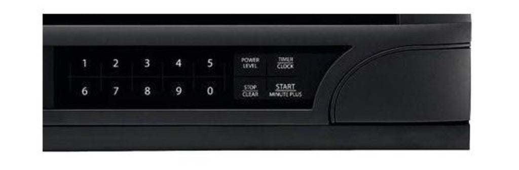SHARP 1.5 cu. ft. 1100W Black Sharp Over-the-Counter Carousel Microwave Oven - R1210TY