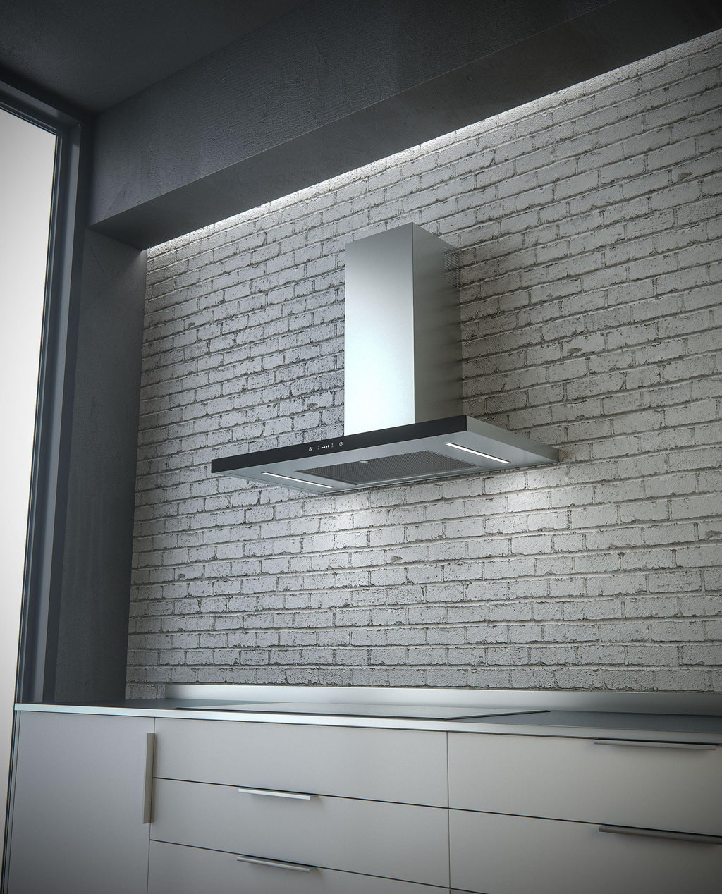 SIRIUS HOODS SUTC9230 Wall Series SUTC92 30" Wall Mount Range Hood - SUTC9230
