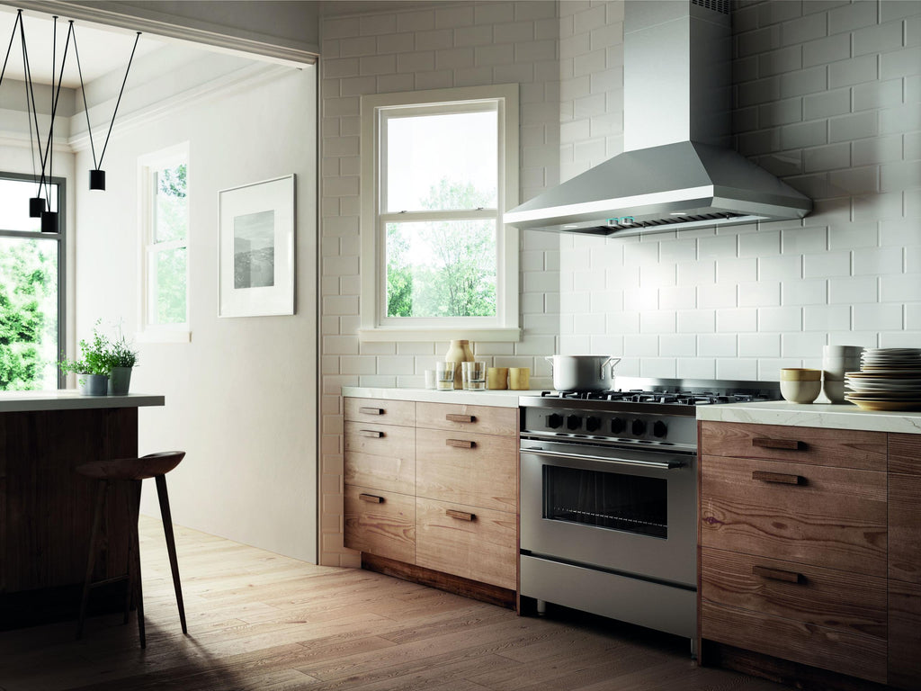 ELICA ELN148SS LEONE Wall Mount Range Hood 48" wide - 1200CFM in Stainless Steel - ELN148SS