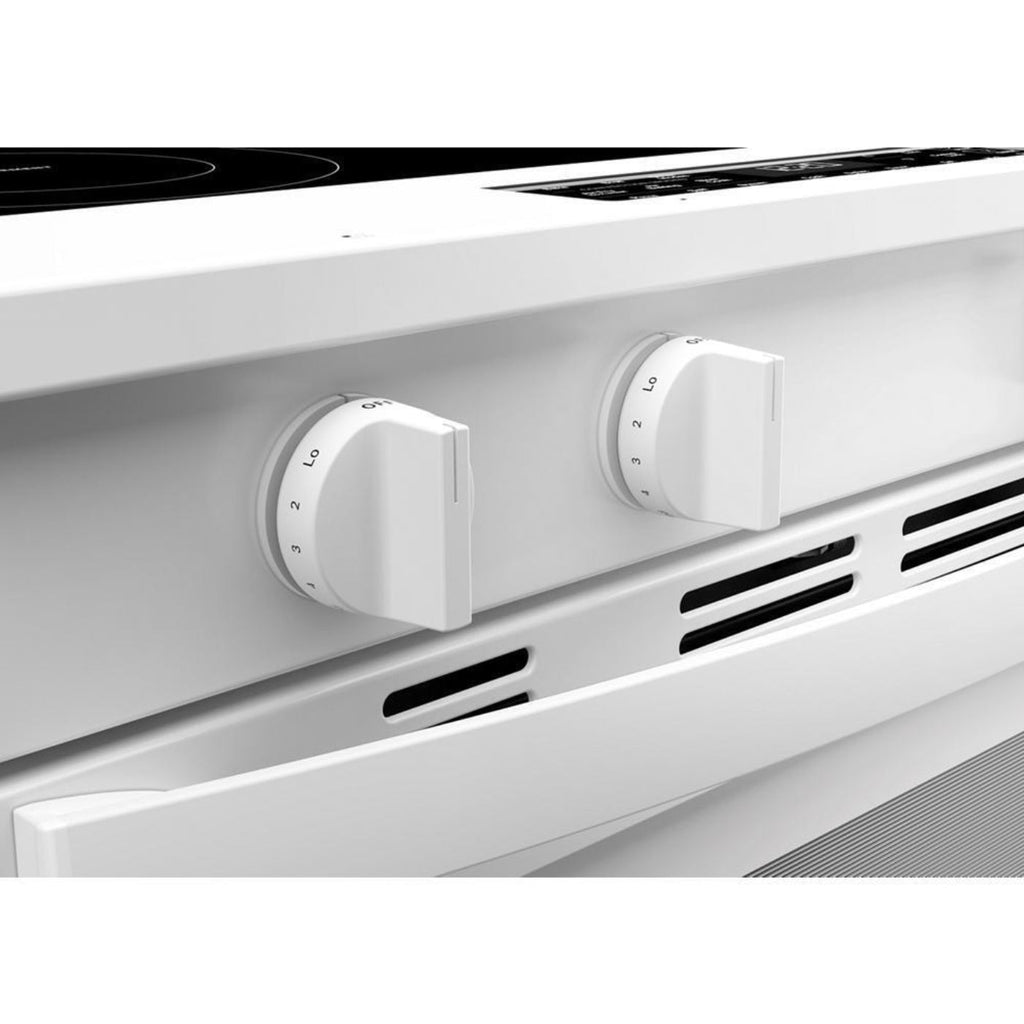 WHIRLPOOL 30-inch Electric Smart Range with Air Cooking Technology White - WSES5030SW