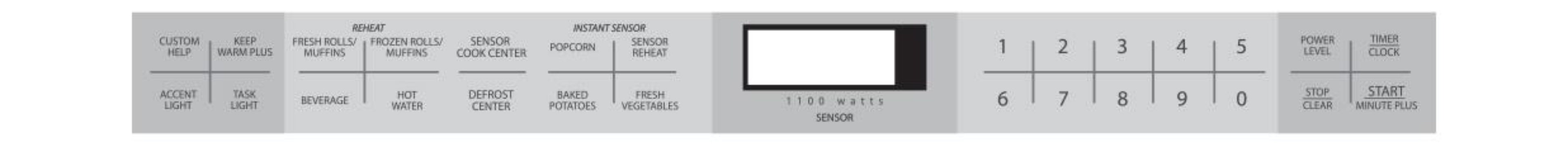 SHARP 1.5 cu. ft. 1100W in Stainless Steel Sharp Over-the-Counter Carousel Microwave Oven - R1214TY