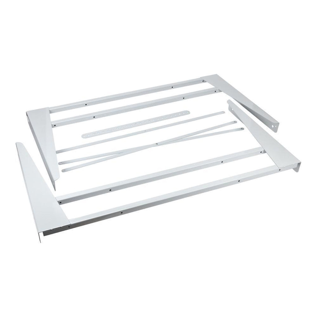WHIRLPOOL Compact Washer and Dryer Stacking Kit, White, fits compact LCR5232, LCR7244, LCE4332 models, with 1 metal frame stand White - 49971
