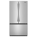 WHIRLPOOL 36-Inch French Door Refrigerator with Ice Maker - 31 cu. ft. in Stainless Steel - WRFF3136SZ