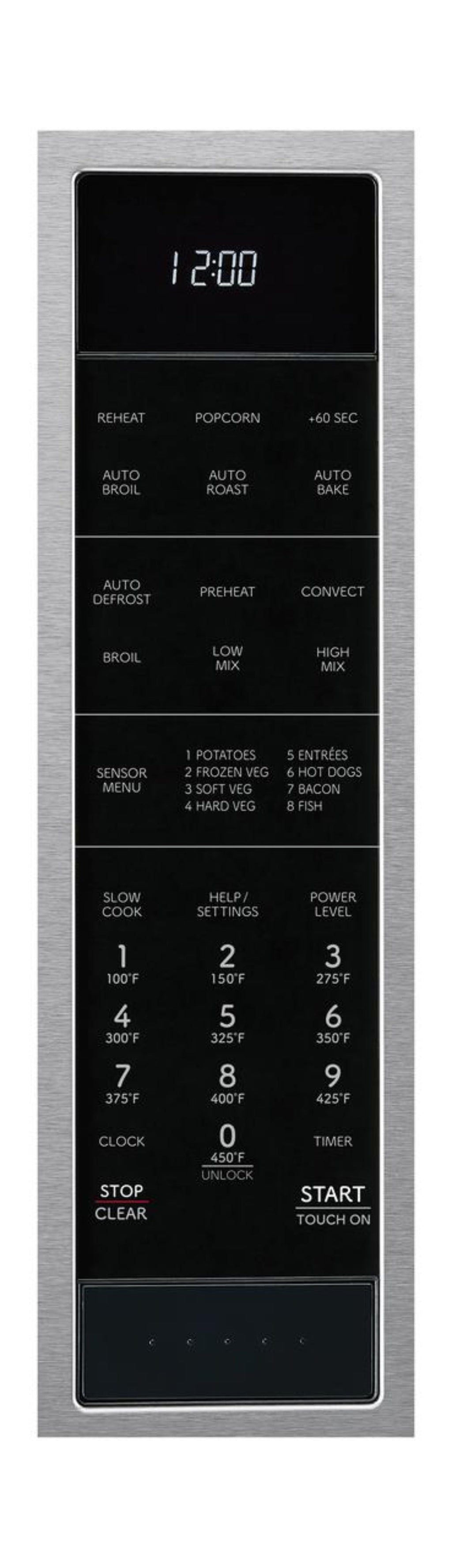 SHARP Sharp 1.5 cu. ft. 900W in Stainless Steel Convection Countertop Microwave Oven - SMC1585KS