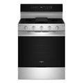 WHIRPOOL 30-Inch Smart Gas Range With Air Cooking Technology, No Preheat Air Fry, Steam/Self Clean and High Speed Preheat - WFGS7530RZ