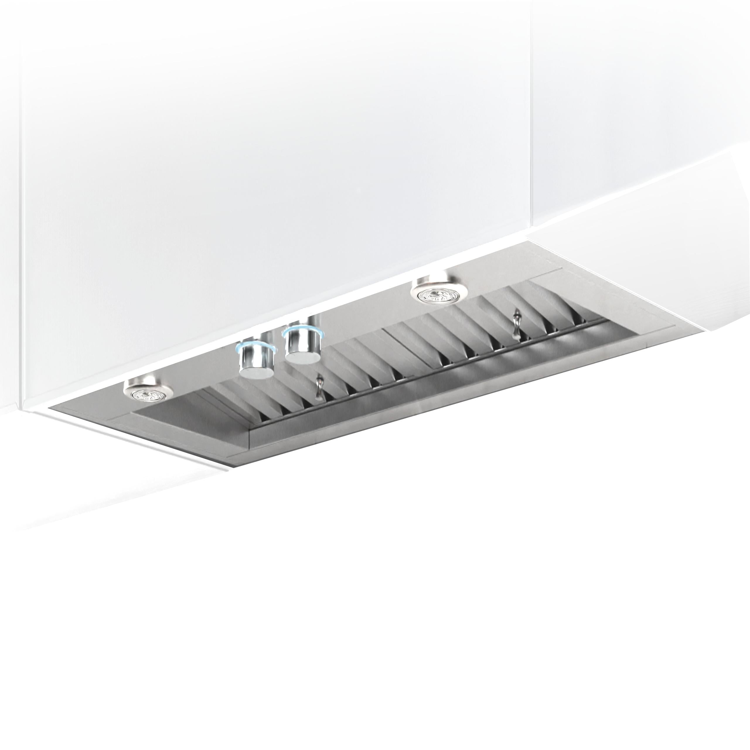 ELICA ETR634SS TRENTO Insert Range Hood 34 1/2 wide - 600CFM in Stainless Steel - ETR634SS