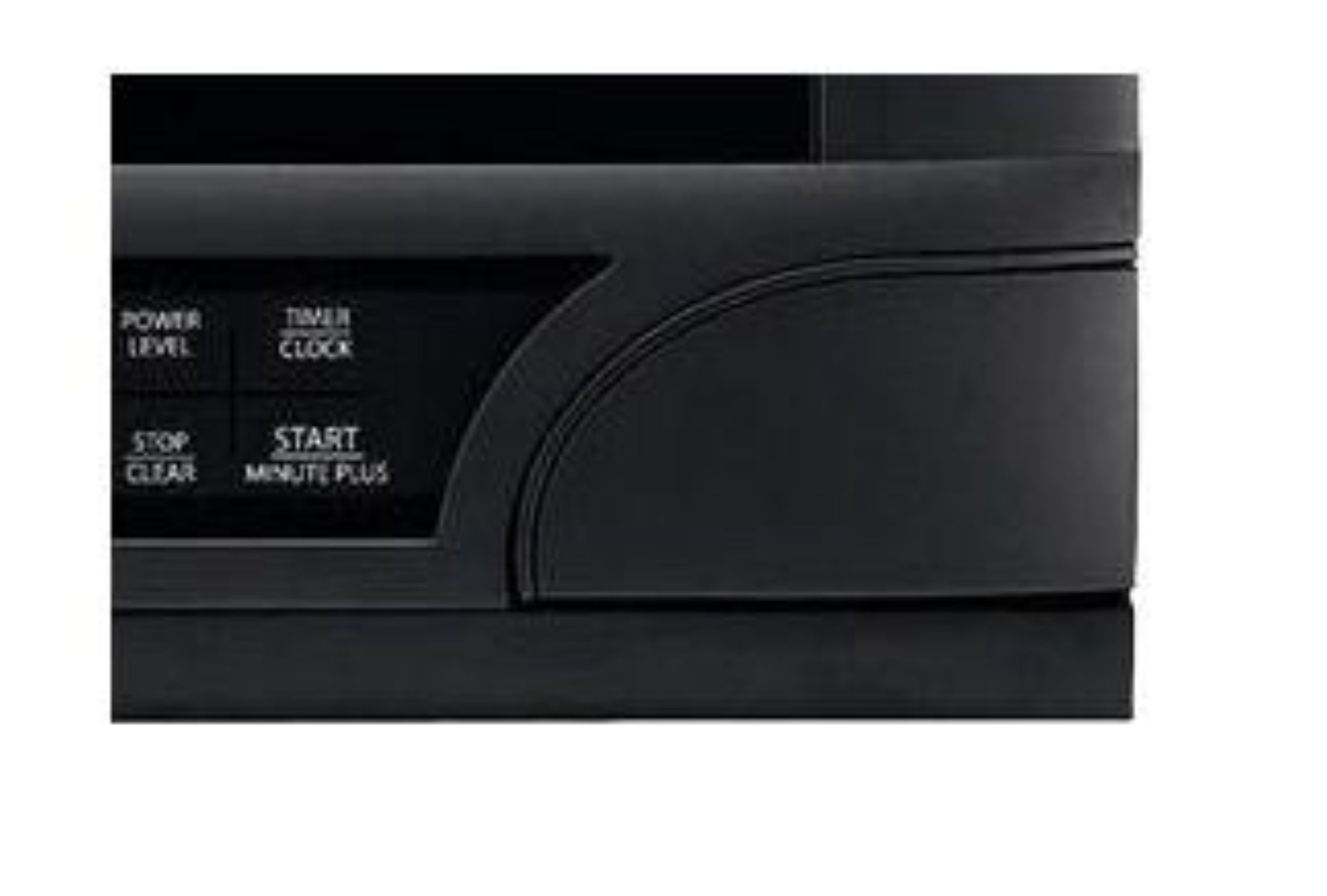 SHARP 1.5 cu. ft. 1100W Black Sharp Over-the-Counter Carousel Microwave Oven - R1210TY