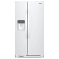 WHIRLPOOL 36-inch Wide Side-by-Side Refrigerator - 24 cu. ft. White - WRS315SDHW