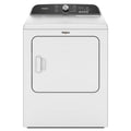 WHIRLPOOL 7.0 Cu. Ft. Whirlpool Top Load Electric Dryer with Moisture Sensor White - WED6150PW