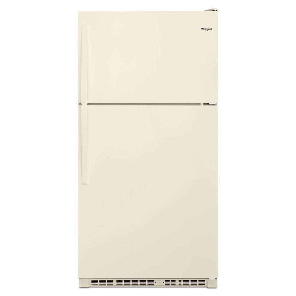 WHIRLPOOL 33-inch Wide Top Freezer Refrigerator - 20 cu. ft. Bisque or Off-white - WRT311FZDT