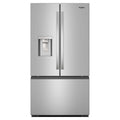 WHIRLPOOL 36-Inch French Door Refrigerator with In-Door Water and Ice Maker - 30 cu. ft. Stainless - WRFF3536SZ