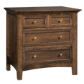 QW Amish Millcraft Albany 4 Drawer Nightstand - MBA32NS