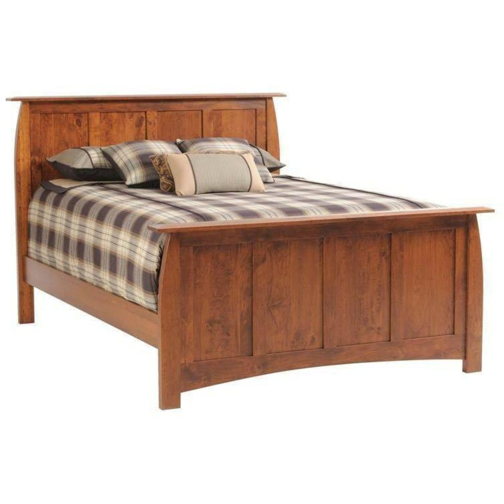 QW Amish Millcraft Bordeaux Panel Bed - MCB56QN