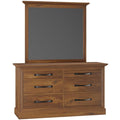 Millcraft Cades Cove Low Dresser w/ Optional Mirror - MCC64DR