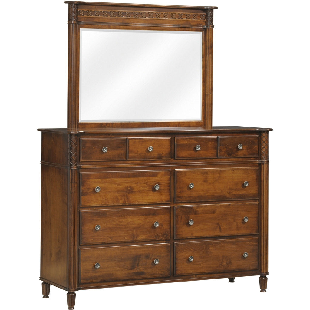 QW Amish Millcraft Eminence Dresser & Optional Mirror - MCE66DR