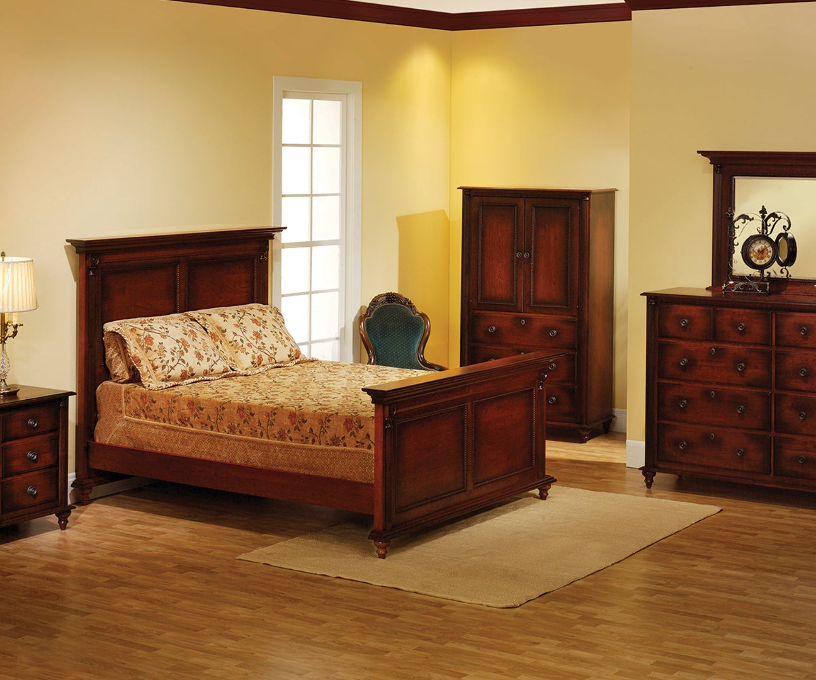 QW Amish Millcraft Fur Elise Dresser w/ Optional Mirror - MD664DR