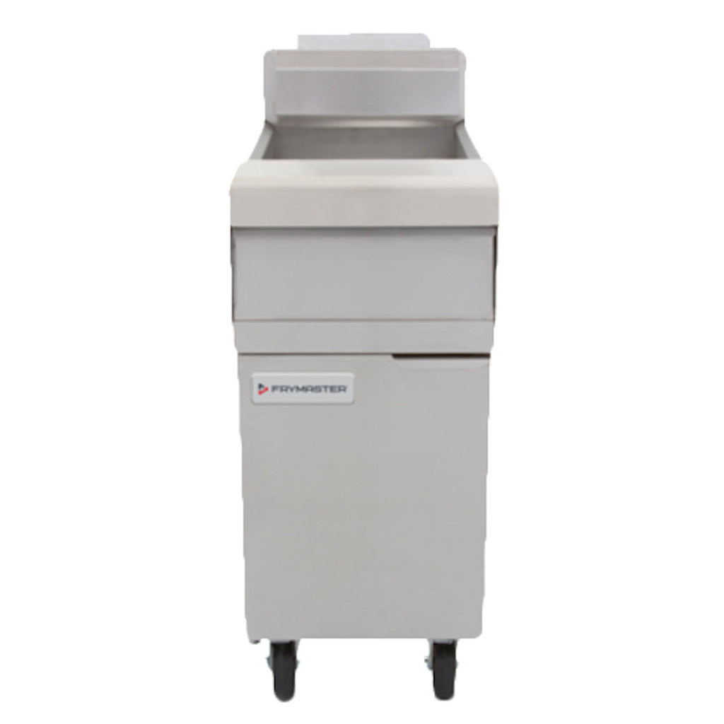 Frymaster MJ140 Gas 40 lb Full Pot Performance Fryer with Twin Baskets - FRYMJ140
