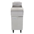 Frymaster MJ140 Gas 40 lb Full Pot Performance Fryer with Twin Baskets - FRYMJ140