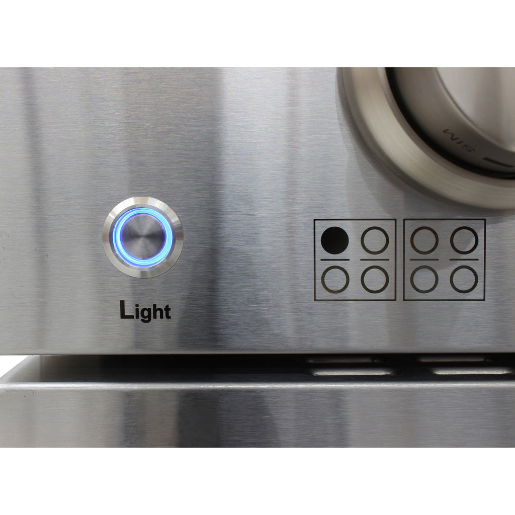 Vinotemp 48" Double Oven Gas Range, in Stainless Steel - BR-48SSGG
