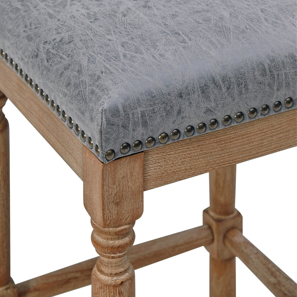 New Pacific Direct Ernie PU Counter Stool, (Set of 2) -  3900056-NCL