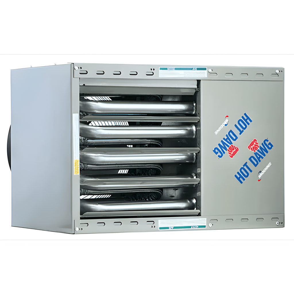 Modine Hot Dawg Garage Heater - 75K BTU/Direct Spark Ignition/LP/Single Stage w/Stainless Steel Heat Exchanger