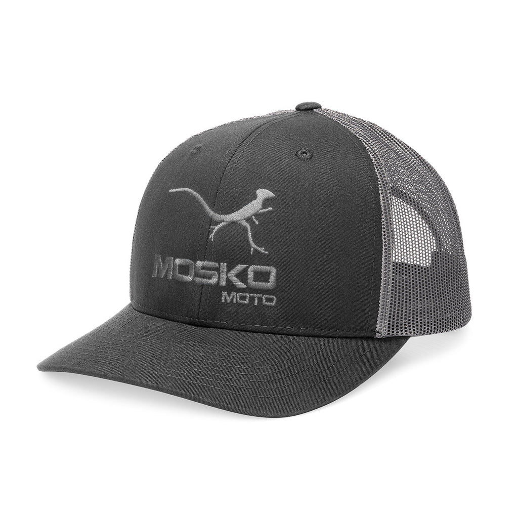Classic Mosko Embroidered Cap - AP-A-HAT-CLASSIC-BKCHAR-OSFA