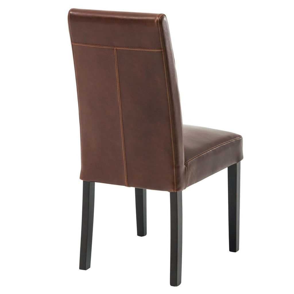 New Pacific Direct Hartford Bicast Leather Dining Chair, (Set of 2)  - 198140-33