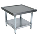 John Boos MS4-2430SSK Heavy-Duty 30" W x 24" D Machine Equipment Stand Stainless Steel Shelf - JBMS42430SSK