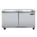 Maxx Cold V-Series 2 Door Undercounter Refrigerator, in Stainless Steel - MVR48UHC