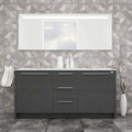 Casa Mare Nona Modern Double Sink Freestanding Bathroom Vanity and Sink Combo - Nona152GG-60