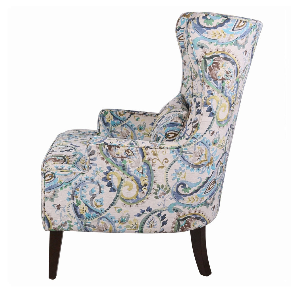 New Pacific Direct Clementine Wingback Arm Chair -  1900078-153