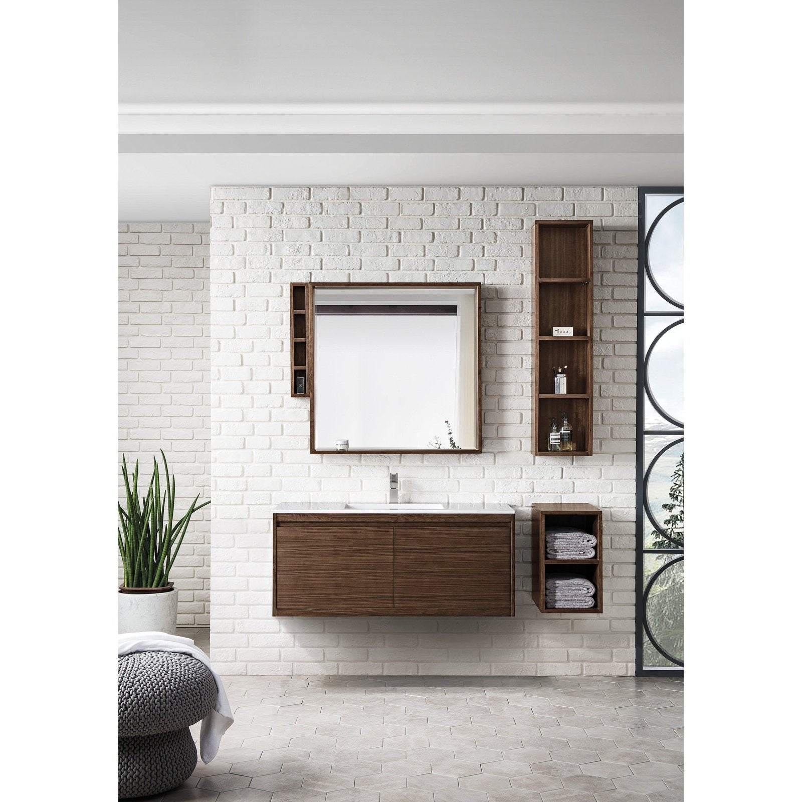 James Martin Vanities Milan 47.3" Single Vanity Cabinet - 801V47.3GWRGDCHB