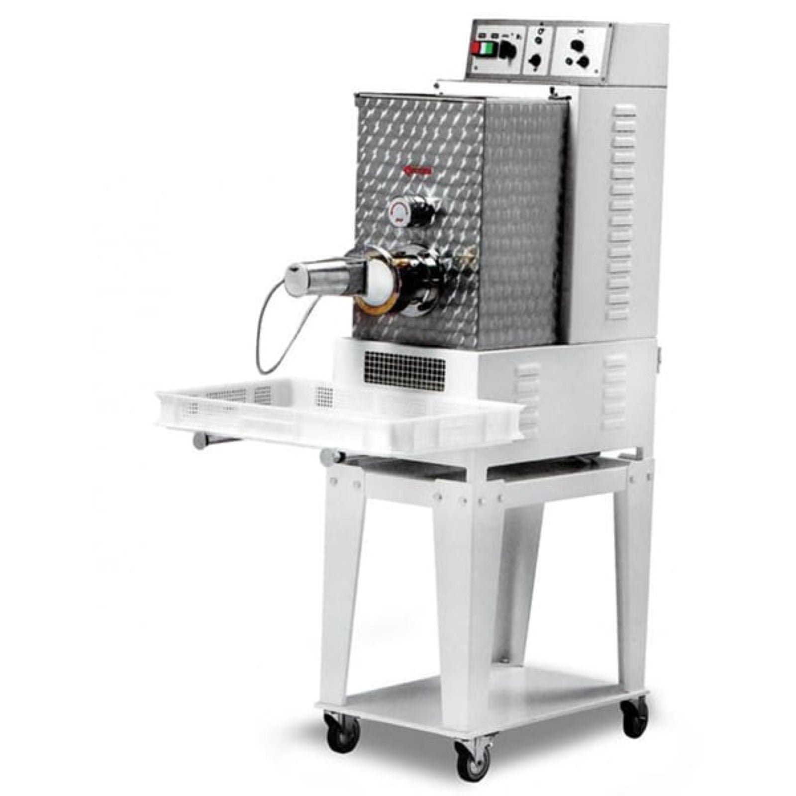Omcan Pasta Machine 1.0 HP Heavy Duty Floor Model 13 lbs 220V - 13397