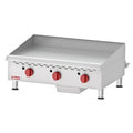 Omcan 36" Gas Countertop Griddle with Thermostatic Controls - 90,000 BTU - 43018