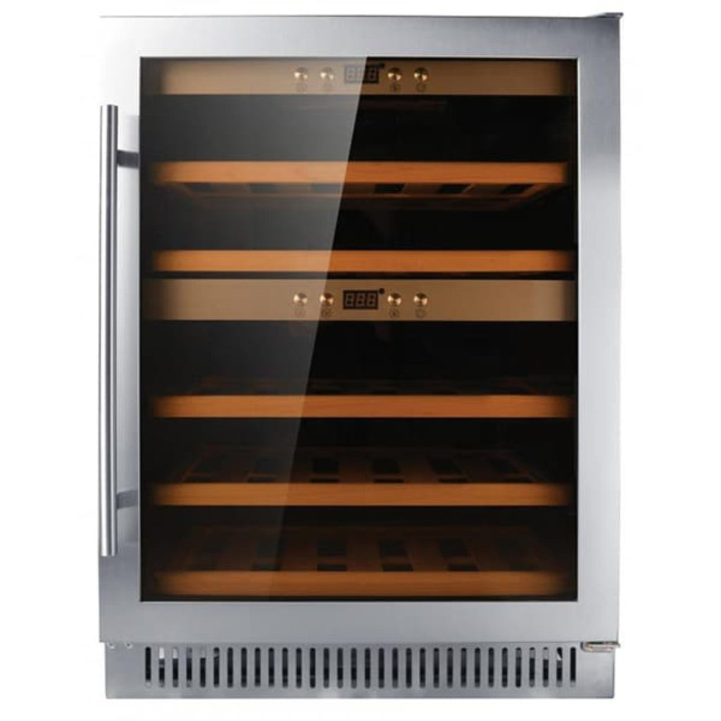Omcan Wine Cooler Dual Zone 23-inch 40 Bottle - Omcan-45260