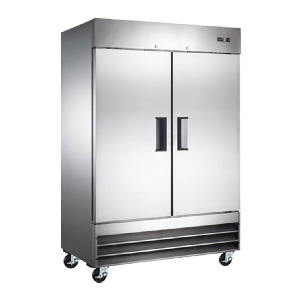 Omcan Solid Door Reach-In Refrigerator - 47 Cu Ft - Omcan-50026