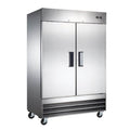 Omcan Solid Door Reach-In Refrigerator - 47 Cu Ft - Omcan-50026