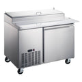 Omcan 50" Refrigerated Pizza Prep Table 1 Door - Omcan-50042