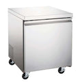 Omcan 27" Single Door Undercounter Refrigerator - 6.3 Cu Ft - Omcan-50054