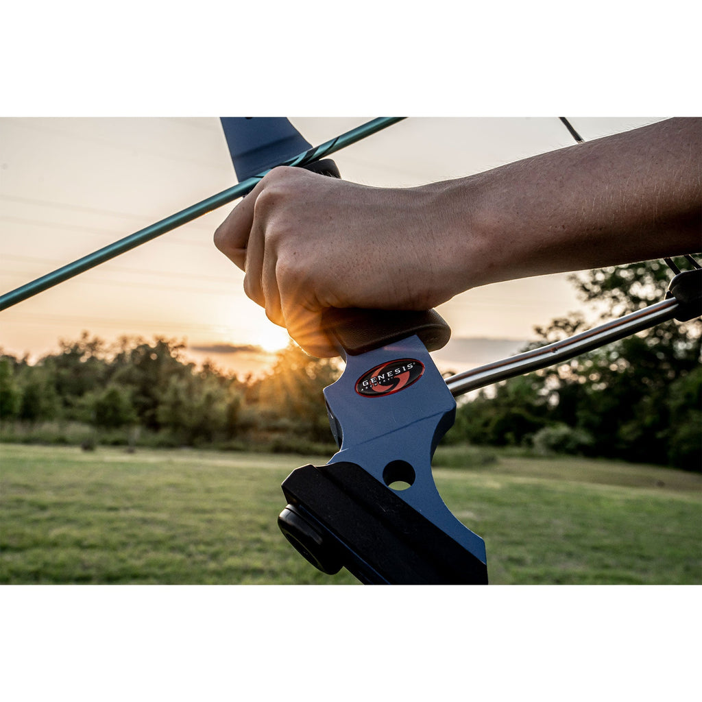 Genesis Archery Original Adjustable Left Handed Compound Bow, Orange (2 Pack) - 323554