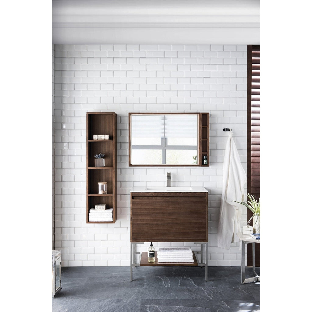 James Martin Vanities Milan 31.5" Single Vanity Cabinet - 801V31.5GWRGDCHB