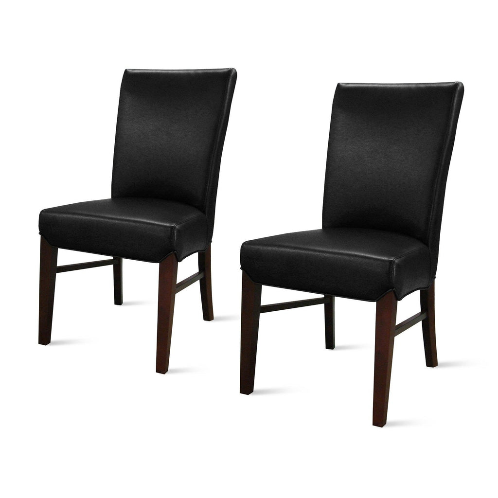New Pacific Direct Milton Bonded Leather Dining Chair, (Set of 2)  - 268239B-771