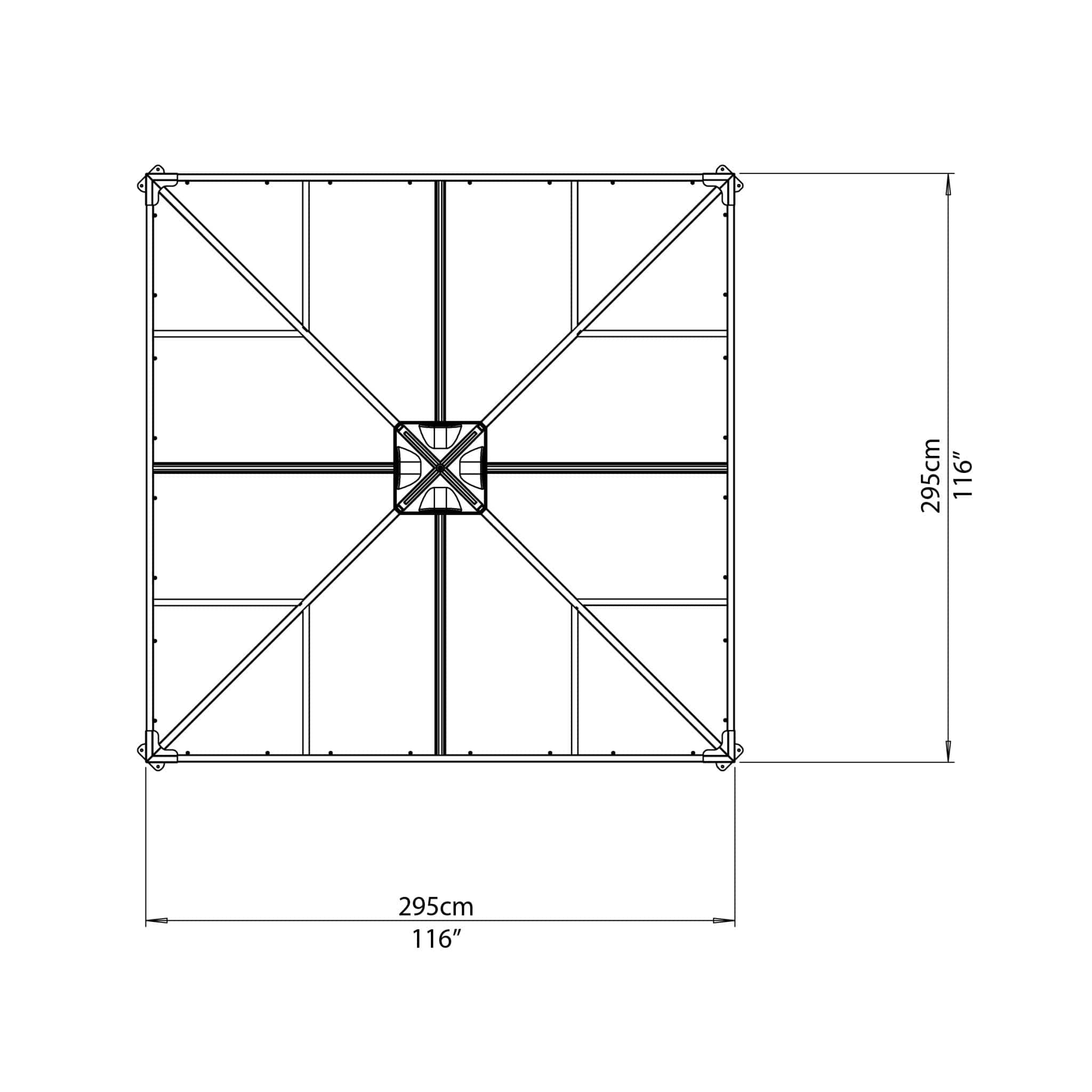 Palram - Canopia | Palermo Gazebo - HG9150
