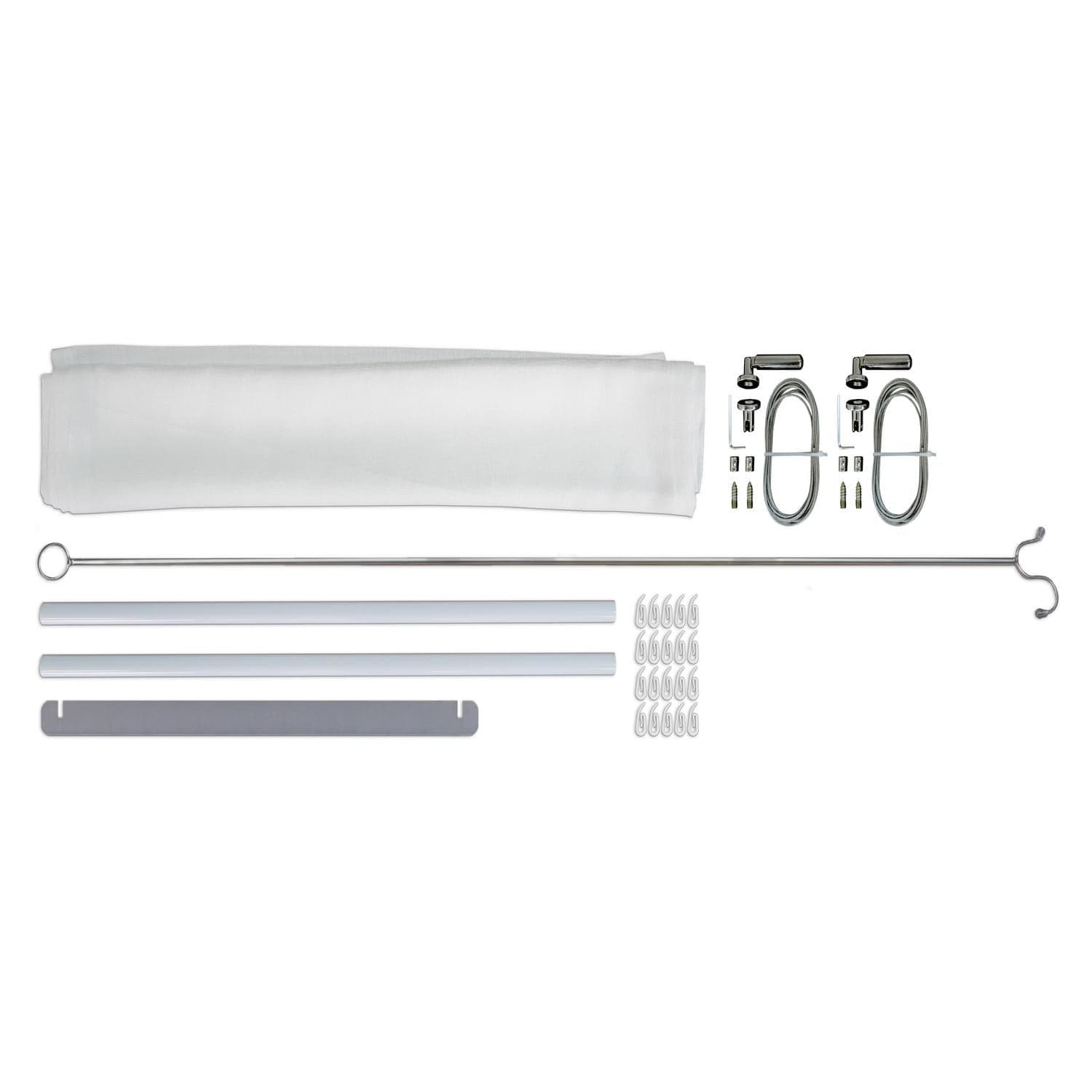 Palram - Canopia | Patio Cover Blinds 10x18 ft - White - HG1073