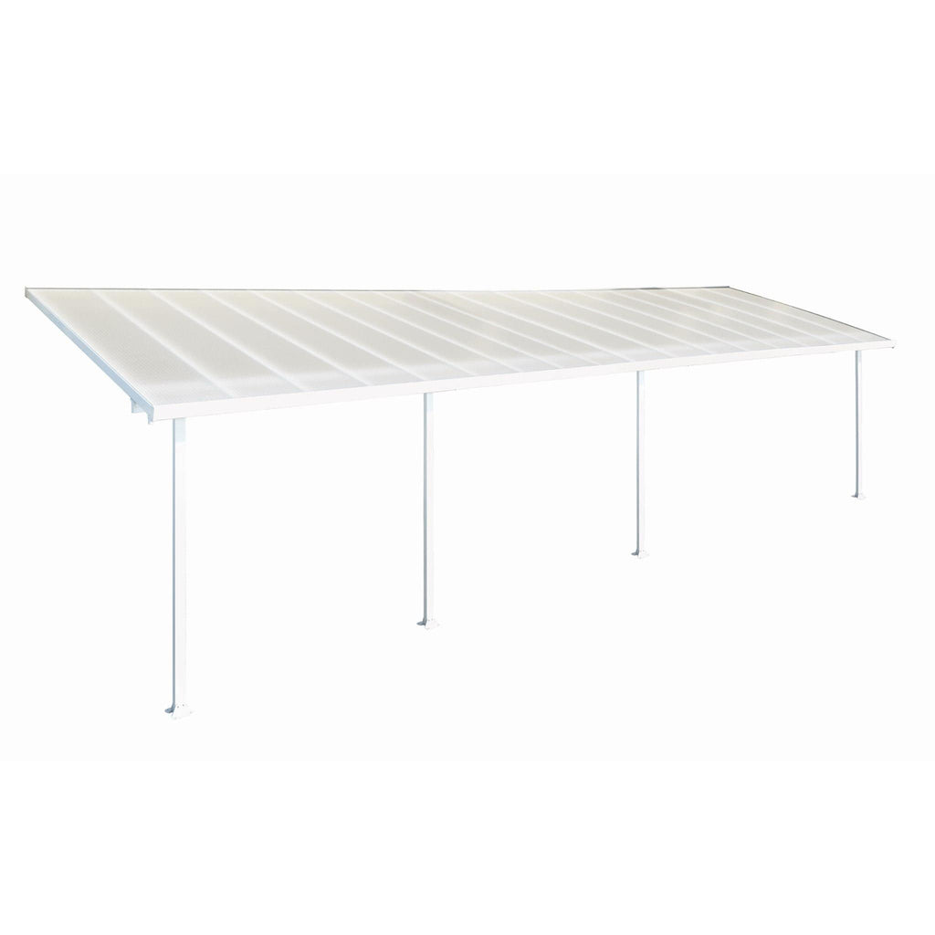 Palram - Canopia | 10 ft Wide Feria Patio Cover - White White - HG9310