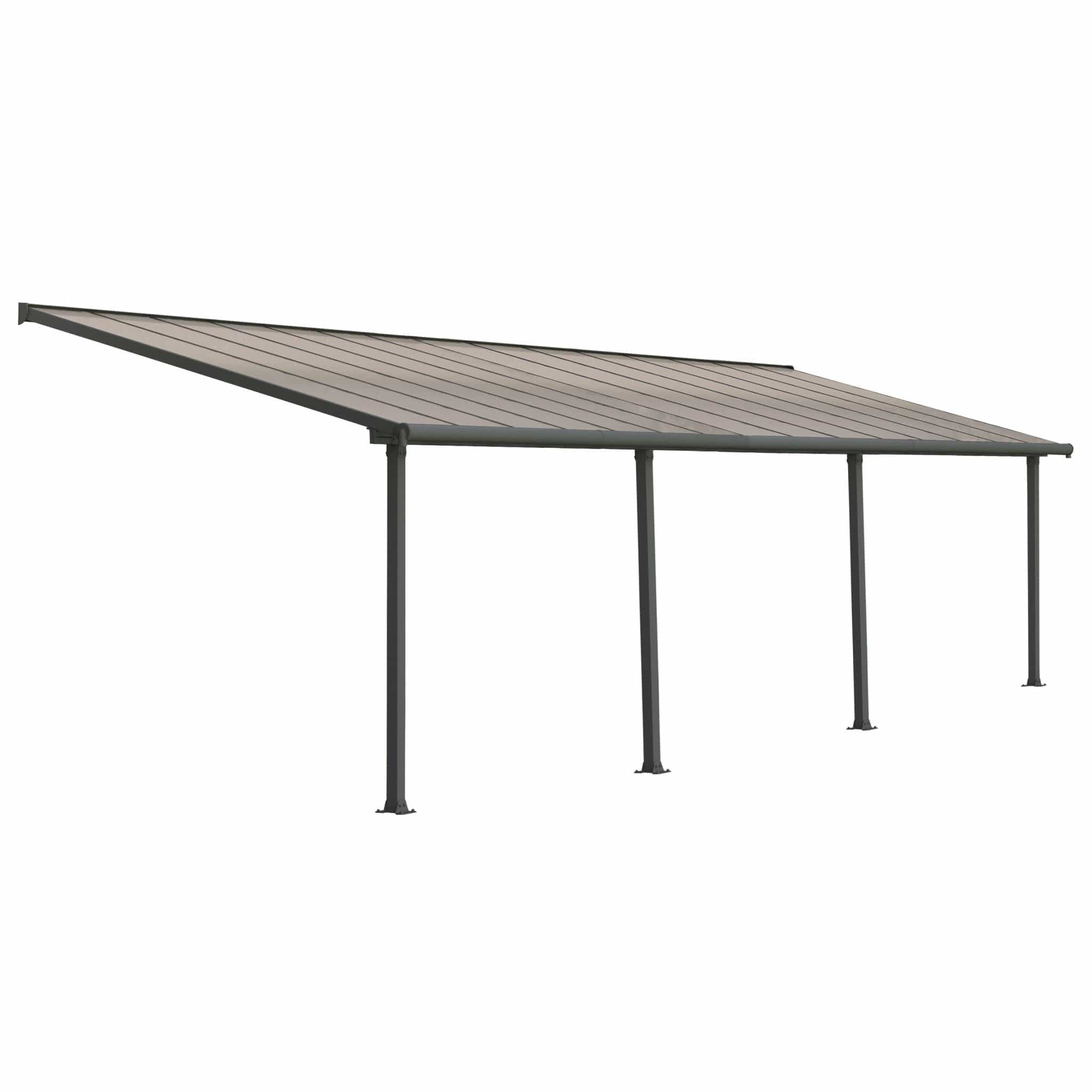 Palram - Canopia | Olympia Patio Cover - Gray - HG8810