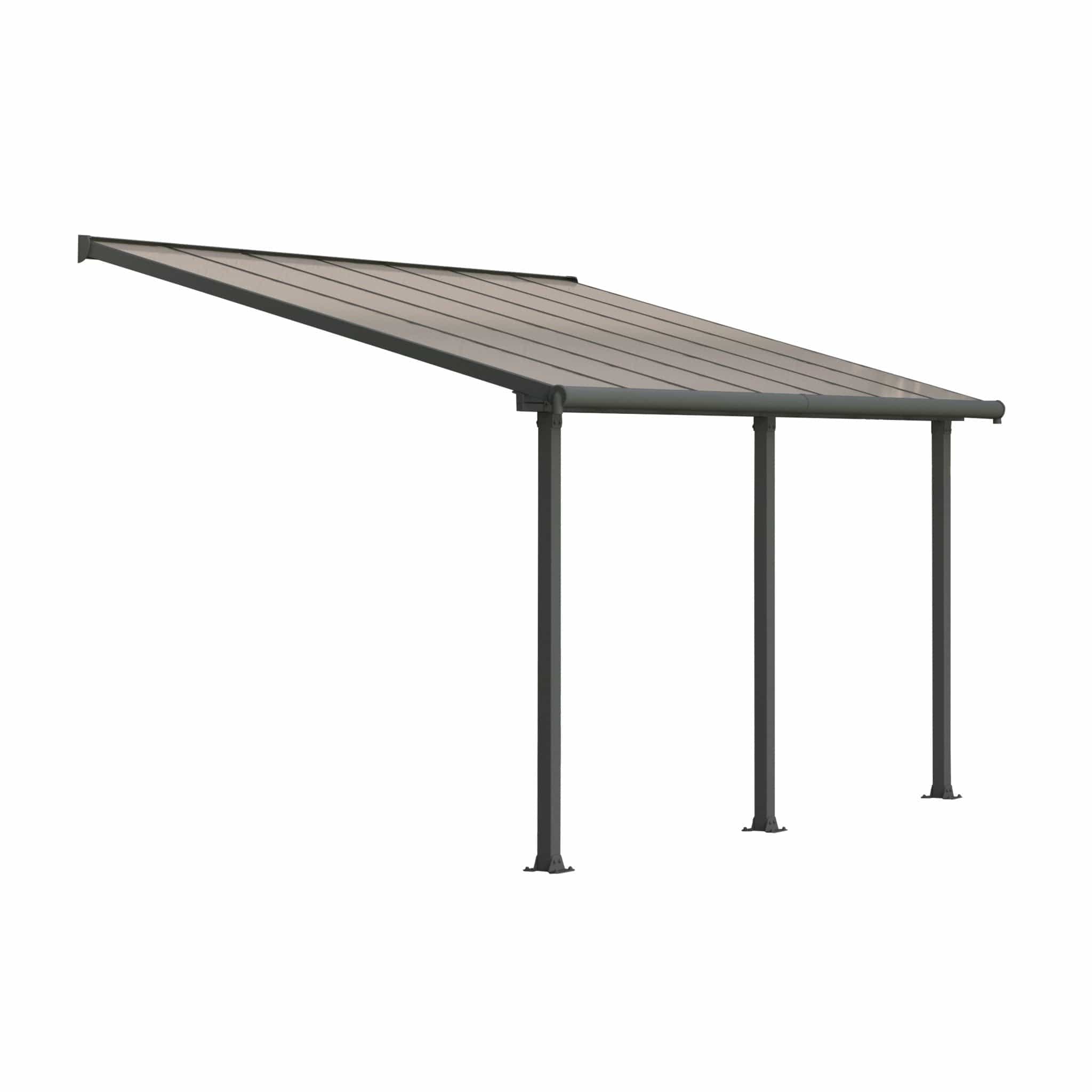 Palram - Canopia | Olympia Patio Cover - Gray - HG8810