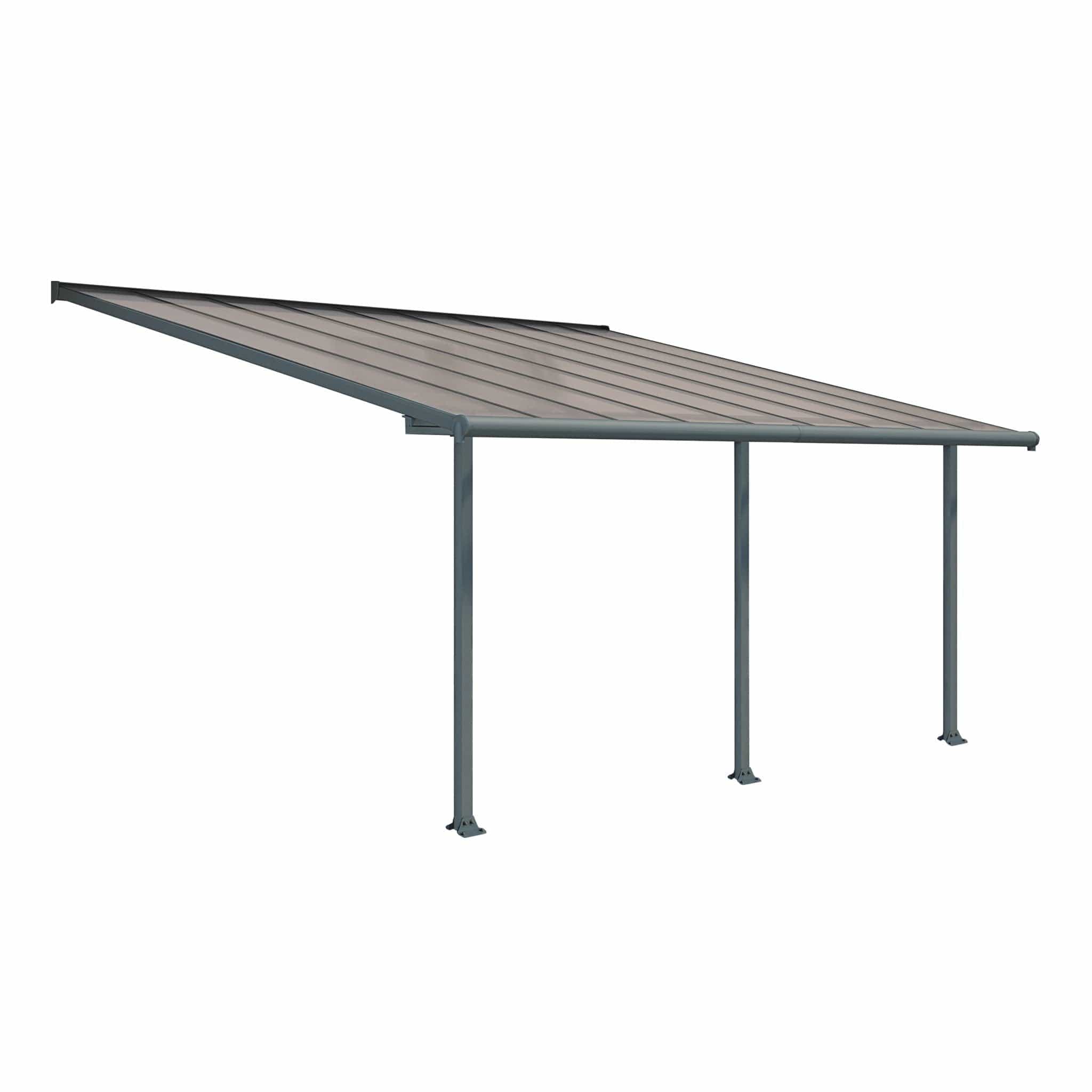 Palram - Canopia | Olympia Patio Cover - Gray - HG8810