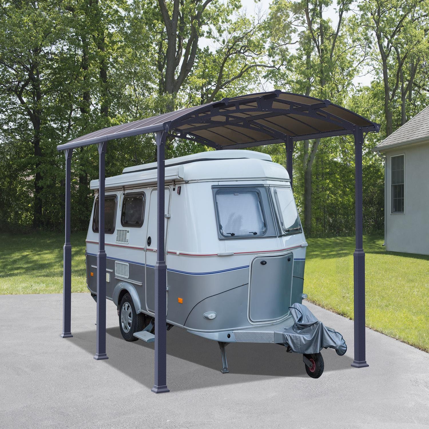 Palram - Canopia | Arcadia Alpine  RV Carport 12x16x11.5 ft - HG9125